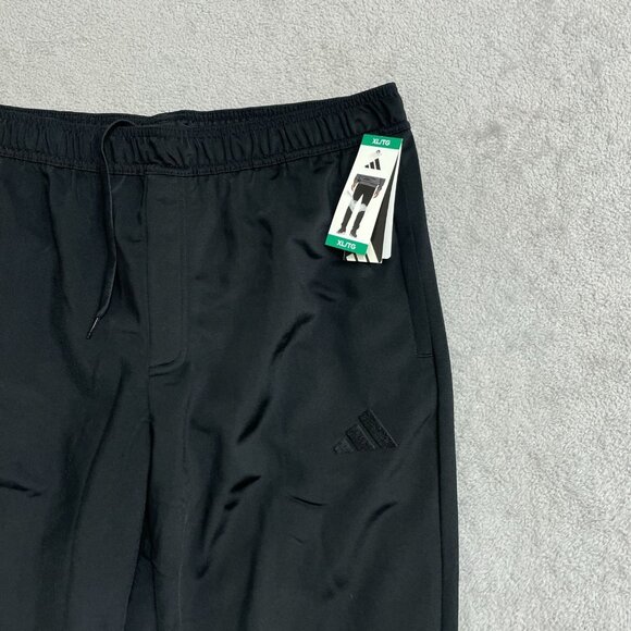 NEW Adidas Tricot Men's XL Black Jogger Track Pants G1554 - Picture 10 of 12